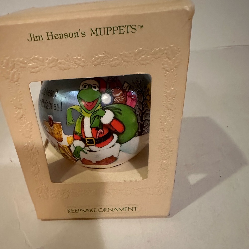 Vintage 1981 Hallmark Satin Jim Henson’s The Muppets Ornament